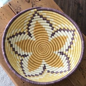 Beautiful hand woven basket!!